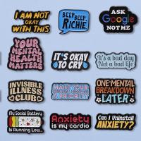 ราคา เข็มกลัด รูปข้อความ It Ok To Cry Enamel PinsDoing My Best น่ารัก หลากสี เครื่องประดับแฟชั่น สําหรับติดปกเสื้อเป้สะพายหลัง (16596189648)