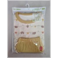 ราคา Uniqlo เซ็ตชุดนอนเด็ก ไซส์ 100 มือ 1 (40303766380)