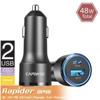 ราคา Capdase QC3.0/USB-C PD3.0 Rapider SuperDP48 Car Charger (21581377800)