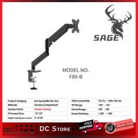 ราคา LED LCD Monitor Bracket แก๊สฤดูใบไม้ผลิ SAGE F80 วงเล็บเดี่ยวทีวี LCD LED Monitor Swing Arm Bracket เอียงหมุน (53300133892)