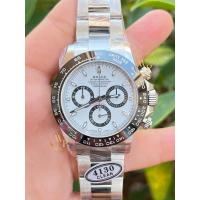 ราคา Rolex Daytona White Dial (Panda) (Full Function) ใช้งานได้ทุกฟั่งก์ชั่น Top Swiss (พร้อมกล่อง) (25169577709)