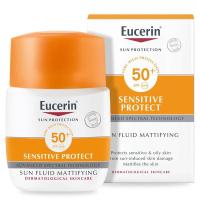 ราคา Eucerin Sun Protection SUN FLUID MATTIFYING FACE SPF50+ PA++++ 50 ML (16165712280)