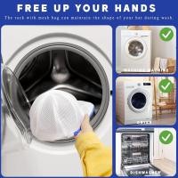 ราคา 2 Pack Hat Washer Cage for Washing Machine, Baseball Cap Washing Cage, Hat Cleaner for Flat and Curved Ball Caps (Sapphire 2pcs) (45050704972)