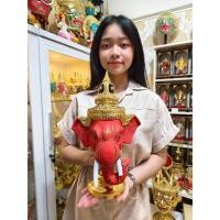 ราคา เศียรครู พระพิฆเนศ เทพแห่งความสำเร็จ ่ขนาดกลาง กว้าง 8 นิ้ว เนื้อเรซิ่น ปิดทอง พร้อมฐานปิดทอง งานสวย เทพฮินดู มี 11 สี (4866778190)
