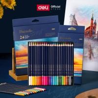 ราคา Deli Finenolo ดินสอสีไม้ ระบายน้ำได้ ด้ามจับ 6 เหลี่ยม ชุด 12/24 สี Color Pencils จำหน่าย 1 ชุด (25222574662)
