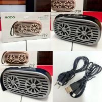 ราคา SALE!! ลำโพงบลูทูธ Sodo Z19 Wireless Bluetooth Speaker เสียงใส มาพร้อมสายชาร์จ สายต่อเครื่องเล่น AUX (6436460723)