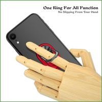 ราคา ที่วางแหวนโทรศัพท์ BON 360°ขาตั้งแบบพับได้ด้ามจับด้านหลังแบบหมุนได้บางเฉียบ (46202643698)