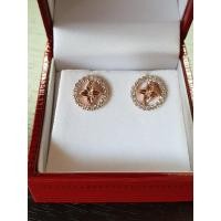 ราคา ต่างหูเพชรแท้ ทองแท้ 18K ลายหลุยส์ Louis (2791531139)