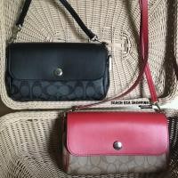 ราคา COACH F59534 REVERSIBLE CROSSBODY IN SIGNATURE COATED (923936748)