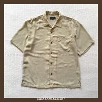 ราคา GIANNI VALENTINO Shirt เสื้อเชิ๊ตแขนสั้นมือสอง✔️ (25464213035)