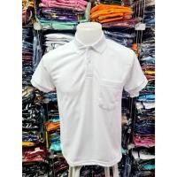 ราคา เสื้อโปโลสีขาวล้วน เสื้อโปโลสีดำล้วน พร้อมส่ง (17099110682)