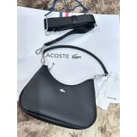 ราคา ✨NEW✨ Lacoste Daily City Hobo Bag S Noir(black) กระเป๋า (41570417769)