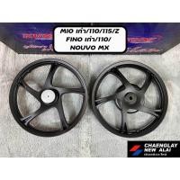 ราคา ล้อแม็ก Mio เก่า, Mio125, Fino เก่า, Fino 110, Nouvo MX ยี่ห้อ Kuni คูนิ ขอบ 14 นิ้ว (คู่) (13846707591)
