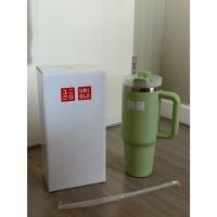 ราคา แก้วน้ำเก็บอุณหภูมิ UNIQLO สีเขียว (40 ออนซ์) พร้อมหลอด (53853227322)