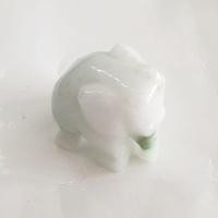 ราคา ช้างหยกพม่าแกะสลัก ขนาด 2 cm. หยกแท้แกะสลักมือ E28 (27901580999)