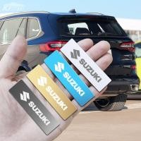 ราคา Suzuki Mirror Metal Car Logo Sticker 3D Stainless Steel Badge Personality Modification Accessories for Carry Ertiga Xl7 Apv S-presso Baleno Jimny Swift Ignis Vitara Sx4 C (26123182461)
