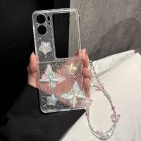 ราคา SAMSUNG LUKENเคสโทรศัพท์สําหรับSamsung Galaxy Z Flip 7 6 5 4 3 OPPOค้นหาN2 N3 Flipผีเสื้อปกหลังพร้อมโซ่สําหรับFlip3 Flip4 Flip5 Flip6 Flip7 N2Flip N3Flip (41558645795)