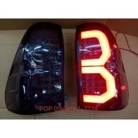 ราคา ไฟท้าย ไฟท้ายแต่ง รีโว้ REVO LED SMOKE 2015 2016 2017 2018 2019 2020 smoke ไฟท้ายแต่ง tail lamp revo rocco led smoke (4952371194)