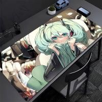 ราคา Anime Mouse Pad Office PC Gaming อุปกรณ์เสริม Mousepad H-hatsunes M-miku สาวน่ารักแป้นพิมพ์ Pad แล็ปท็อป Kawaii Gamer นุ่มโต๊ะ Mat (29193711091)