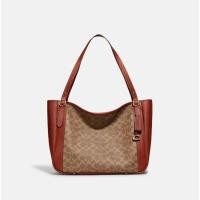 ราคา MeBrandOutlet พร้อ​มส่ง งาน Shop COACH C8354 Alana Tote In Signature Canvas งานแท้% งานหิ้วจาก Shop & Outlet USA (22021747077)