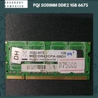 ราคา MEMORY SODIMM DDR2 PQI 1 GB 667S - ercomp2 (52951209451)