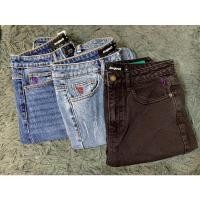 ราคา (A004)กางเกงยีนส์ desigual jeans ปักหัวใจขากระบอกไม่ยืดแท้ทรงสวยผ้าดี*นางแบบบางรุ่นเทียบเคียงเพื่อให้เห็นทรงใกล้เคียง* (16976043919)