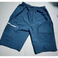 ราคา กางเกงผู้ชาย ผ้าร่มหนา ไม่บาง มีน้ำหนัก มีกระเป๋าด้านหน้า 2 ข้าง มีซิป มีด้างข้าง ทั้ง 2 ข้าง กางเกงขา 4 ส่วน ฟรีไซส์ (24871376017)