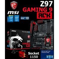 ราคา Mainboard INTEL MSI Z97 GAMING 9 ACK (Socket 1150) มือสอง พร้อมส่ง แพ็คดีมาก!!! [[[แถมถ่านไบออส]]] (13055919099)