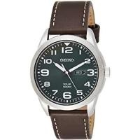 ราคา นาฬิกาข้อมือผู้ชาย SEIKO Solar SPORT Gent SNE473P1 สายหนัง (15126043116)