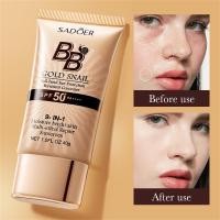 ราคา Simple Gold Snail Sunscreen, SPF50 + คอนซีลเลอร ์ BB Cream, Lightweight Oil-Control Anti-Aging Whitening Foundation (40651661005)