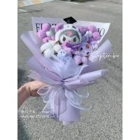 ราคา ช่อดอกไม้รับปริญญาคุโรมิ ขนมไหว้พระจันทร์洛ข้าวตังดอกไม้ (45702909776)