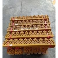 ราคา ฉลุเชิงชายไม้กระถิน.ลายพิกุล2ชั้น จำนวน 5 แผ่นมี2 ขนาด ยาว 1เมตร กว้าง5นิ้วหนา1.5ซ.ม ยาว 1เมตร กว้าง6นิ้วหนา1.5ซ.ม (7720406569)