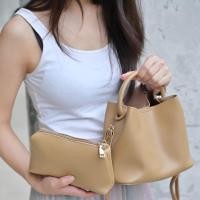 ราคา ZARA BAG⚡️ กระเป๋าทรงขนมจีบ สายสะพายยาวถอดสายได้ ด้านในมีกระเป๋าใบเล็กอีก 1 ใบ (2831205311)