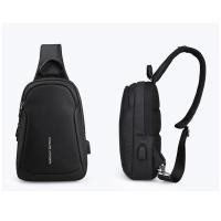 ราคา MARK RYDEN รุ่นล่าสุด 2019 กระเป๋าสะพาย เป้ หน้า/หลัง คาดอก สีดำ รุ่น MR 7191 แท้ 100 % (2072949212)