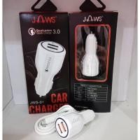 ราคา JAWS 2USB ที่ชาร์จแบตในรถ JAWS ที่ชาร์จแบตในรถ JAWS 2USB 3.1A ที่ชาร์จแบตในรถ (44455710439)