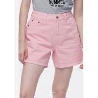 ราคา [มือสอง] cc double o แท้ มือสอง, กางเกงยีนส์สีชมพู barbie, cc double o กางเกงขาสั้น size28 (20522215477)