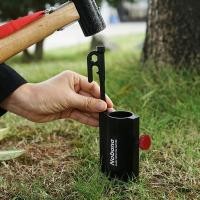 ราคา Nobana ฐานเสาฟลายชีท ฐานเสายึดเต็นท์ ที่ยึดขาเสาทาร์ป เสาฟลายชีท อุปกรณ์แคมป์ปิ้ง เดินป่า (22881605654)