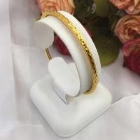 ราคา กำไลคลิปล็อคตัดลาย หนา 3 มิล กำไลทอง น้ำหนักเทียบเท่า 1 สลึง สร้อยข้อมือทอง สร้อยข้อมือไมครอน สร้อยข้อมือแฟชั่น ทองชุบ (11362671425)