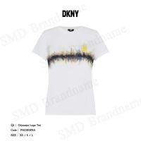ราคา DKNY เสื้อยืดคอกลม รุ่น Cityscape Logo Tee Code: P4CHEWNA (26572613829)
