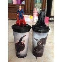 ราคา ฟรี BUBBLE + CARDBOARD PACKING topper tumbler CINEMAX spyderman spiderman superman batman kungfu panda deadpool hulk ironman แก้ว (29115162747)
