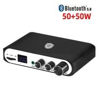 ราคา Tpa3116d2 บลูทูธ 5.0 Mini Digital Power Amplifier HiFi สเตอริโอ 50W + 50W Home Sound Amplifier Bass Treble ปรับ 100W DSP (29829066037)