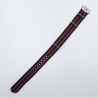 ราคา สายนาฬิกา ผ้านาโต้ สีดำ น้ำตาล (1543329612)