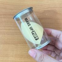 ราคา พร้อมส่ง พับฟองน้ำรูปไข่พร้อมกล่องสีไข่ไก่(ครีม) (27264601433)
