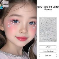 ราคา BY.thShining Rhinestone Face สติกเกอร์ Elf Tears Diamond Eye สติกเกอร์ Ins Christmas Photo Props-BY (28979322547)