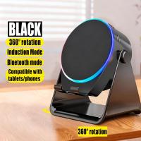 ราคา Multifunctional New phone holder/Bluetooth Speaker Portable Outdoor Audio System with High-Quality High-Subwoofer (45403070053)