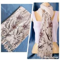 ราคา ผ้าคลุมไหล่ผ้าพันคอลายดอกไม้ (13504545931)