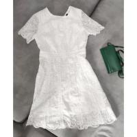 ราคา เดรสลูกไม้สีขาว Lady Ribbon (20031635765)