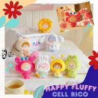 ราคา [พร้อมส่ง แบบสุ่ม] F.UN: ลด 30% RiCO Happy Fluffy Cell พวงกุญแจ พวงกุญแจห้อยกระเป๋า (25036792046)
