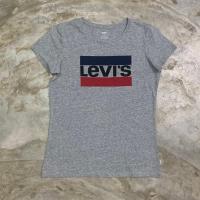 ราคา LEVI'S เสื้อยืดคอกลมสตรี ลีวายส์แท้ ของแท้ 1000% ราคาถูกกว่าช้อป 50-70% (7916174786)