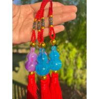 ราคา พวงกุญแจน้ำเต้าหินหยกมงคล ดูดเงินทองเรียกทรัพย์ของเสริม สิริมงคล (23663060206)